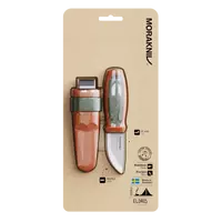 Morakniv® Eldris with Belt Loop (S) - Olive Green / Burnt Orange (ID 14237)