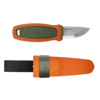 Morakniv® Eldris with Belt Loop (S) - Olive Green / Burnt Orange (ID 14237)