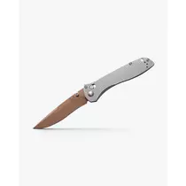 Benchmade Seven Ten - Gray Aluminum - Recurve 