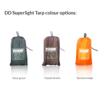 DD SuperLight Tarp - sátorlap, ponyva - Olive green