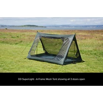 DD SuperLight - A-Frame - Mesh Tent - Olive green