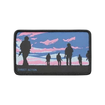 Direct Action Patch Sunset - Black