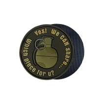 Helikon-Tex &amp;quot;WE CAN SHARE&amp;quot; Grenade Patch - PVC - Brown