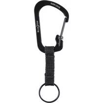 NITE IZE #3 Slidelock karabiner , fekete