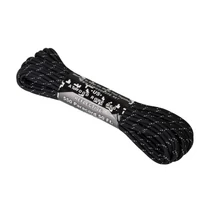 550 Paracord Reflective (50ft) - Black