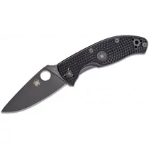 Spyderco Tenacious Black FRN Black Blade