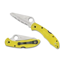 Spyderco Salt 2 FRN Yellow - Serrated