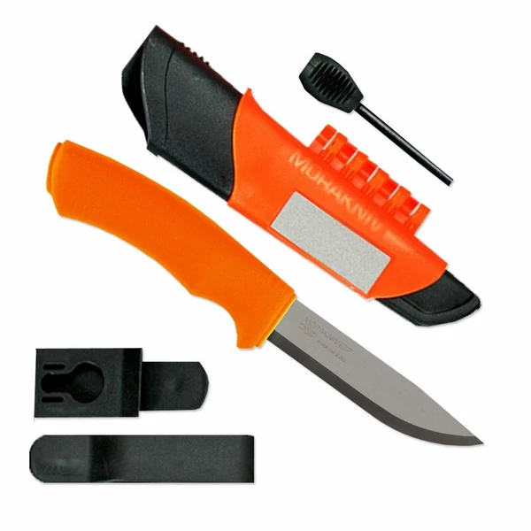 Morakniv® Bushcraft Survival Orange - Stainless Steel - (ID 12051)