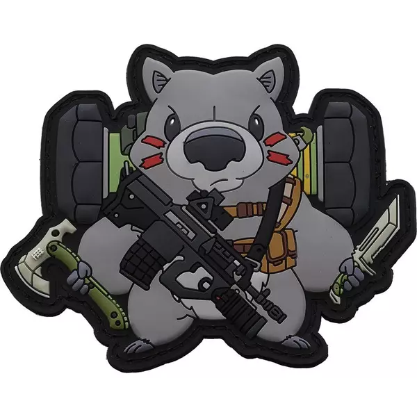 Combat Wombat Morale Patch - felvarró