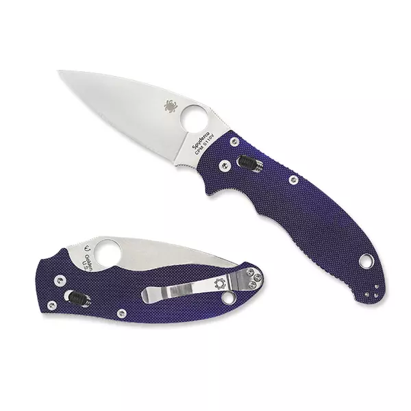 Spyderco Manix 2 Dark Blue G-10 CPM S110V