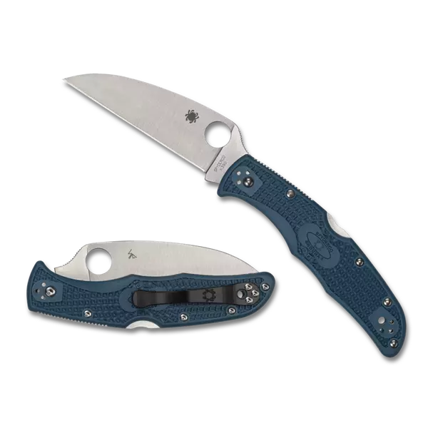 Spyderco Endura 4 Lightweight Blue Wharncliffe K390